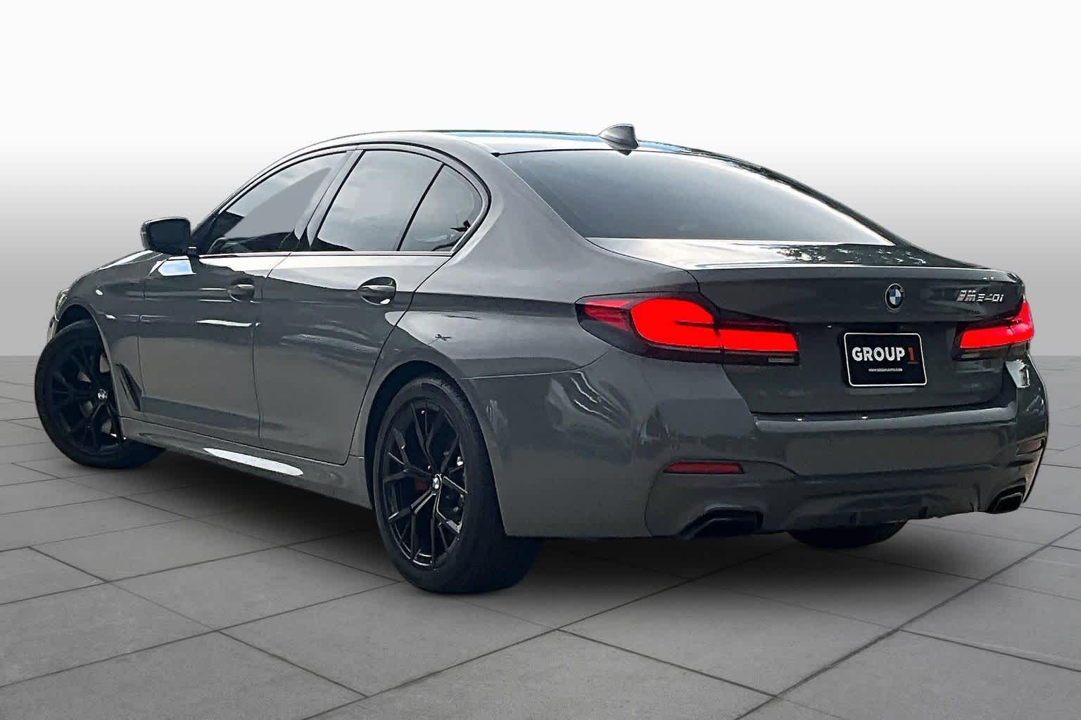 Used 2021 Bernina Grey Amber Effect Metallic BMW 540i image 11