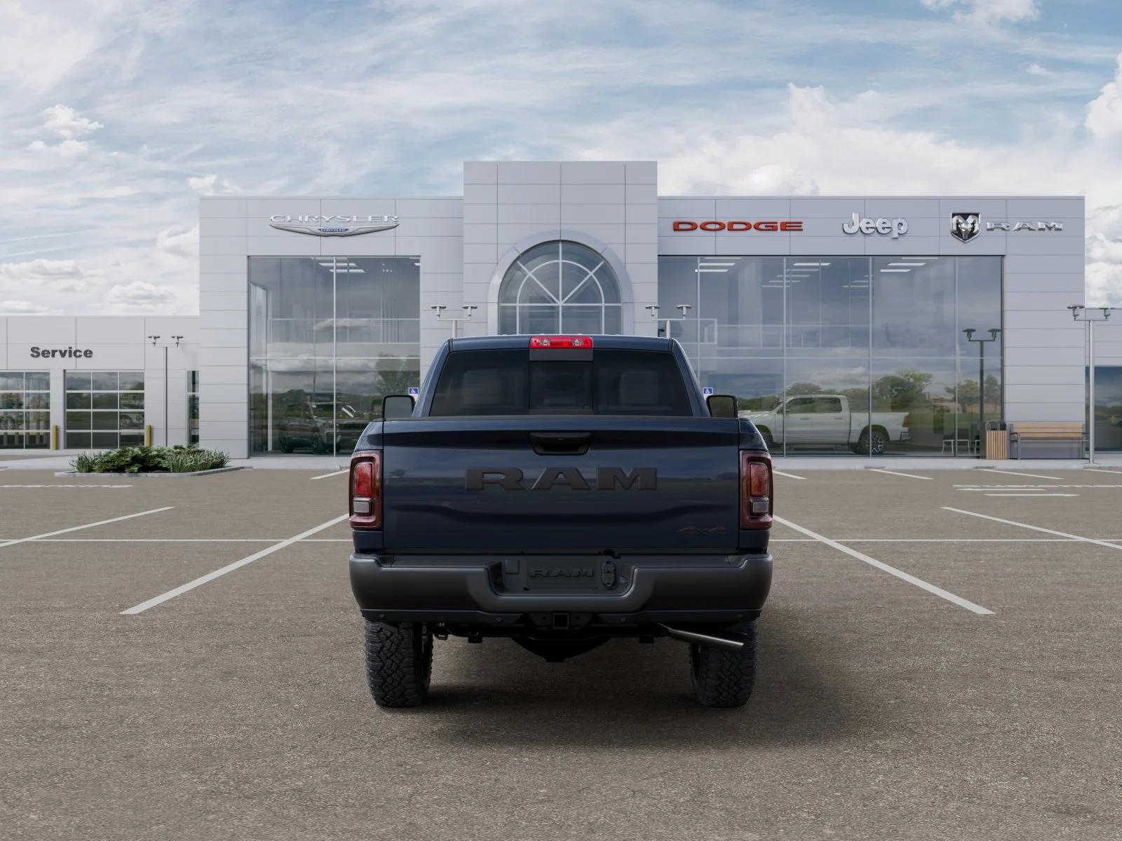 New 2026 Forged Blue Metallic Exterior Paint RAM Tradesman image 40