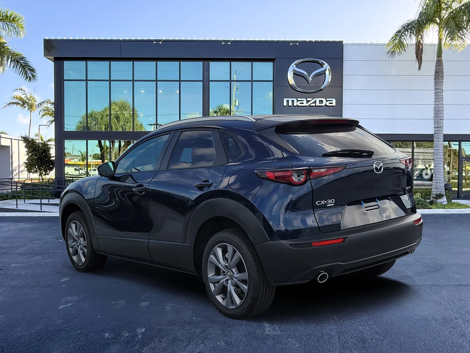 New 2026 Deep Crystal Blue Mica Mazda 2.5 S Preferred AWD image 3