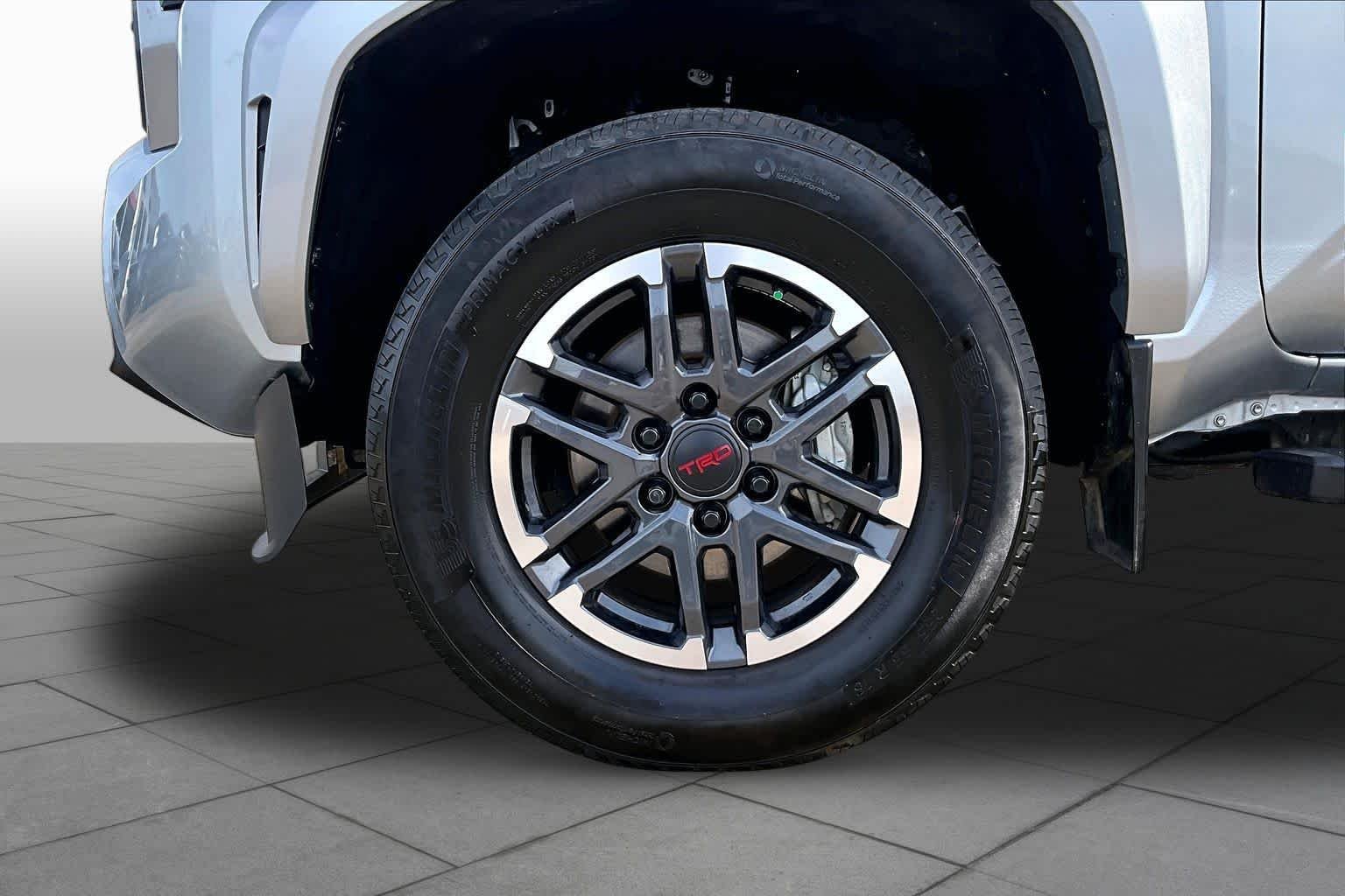 Used 2024 Celestial Silver Metallic Toyota TRD Sport image 10