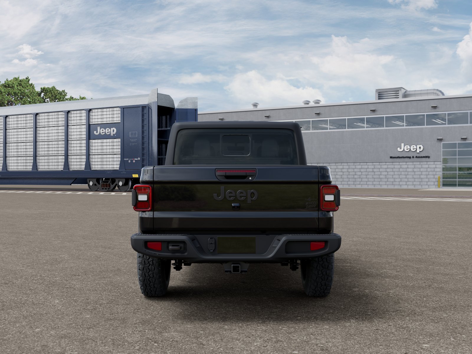 New 2026 Black Clear-Coat Exterior Paint Jeep Willys image 7