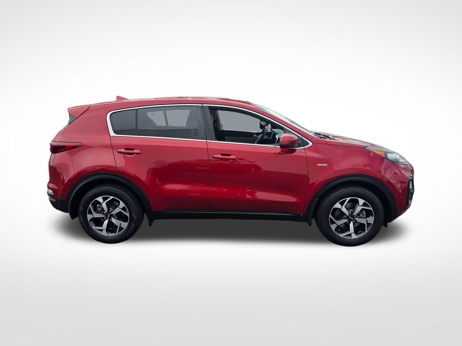 Used 2021 Hyper Red Kia LX image 4
