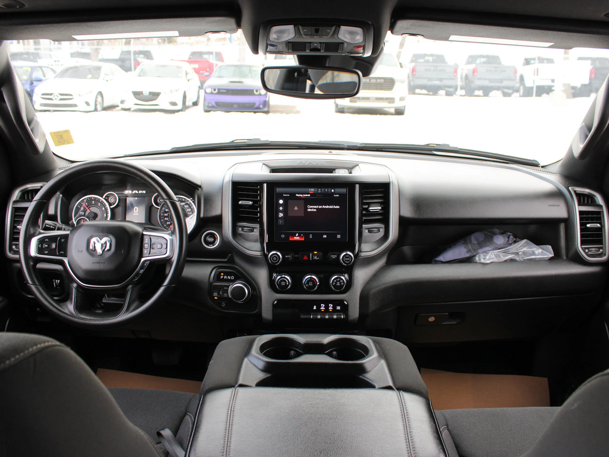 Certified Used 2025 White RAM Tradesman * No Accidents | Android Auto | Adaptive Cruise | Sport Appearance Package image 4