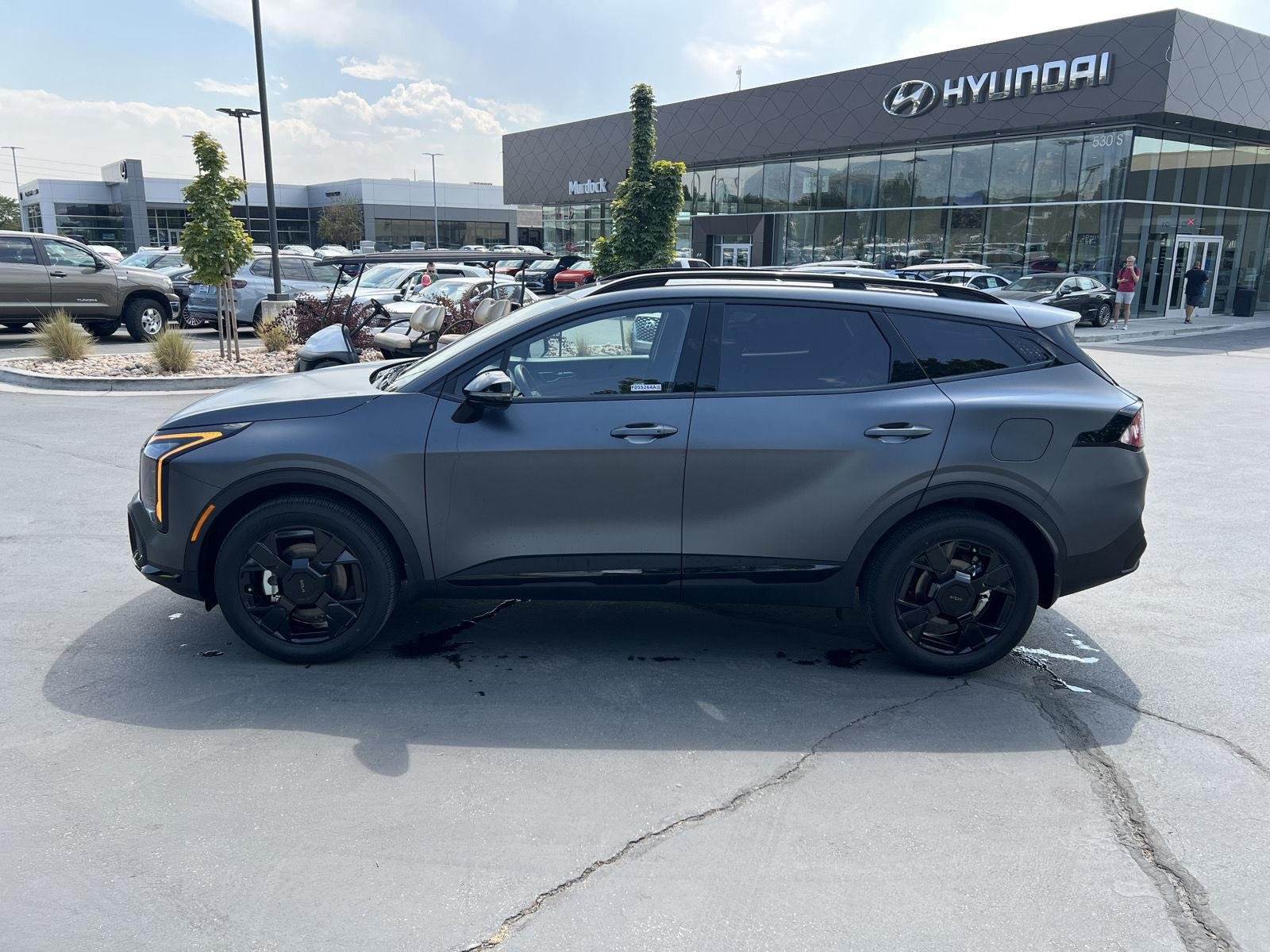 Used 2026 Shadow Matte Gray Kia X-Line image 12
