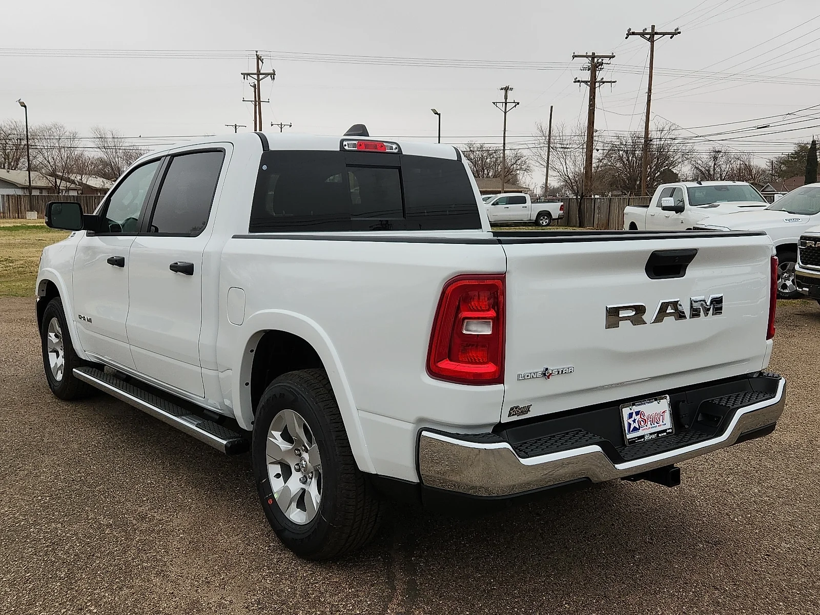 New 2026 White Ram LONE STAR CREW CAB 4X2 5