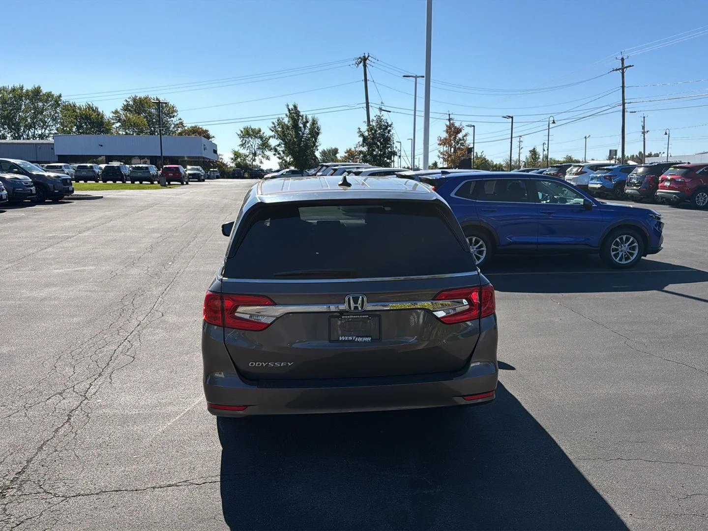 Used 2019 Pacific Pewter Metallic Honda EX image 6