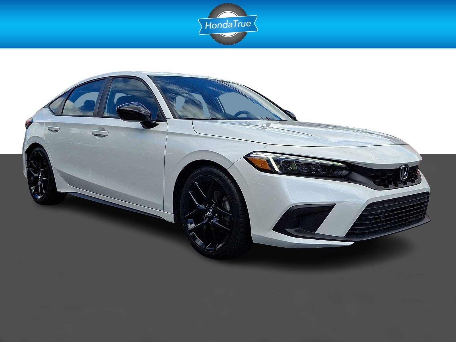 Certified Used 2023 Platinum White Pearl Honda SPORT image 1