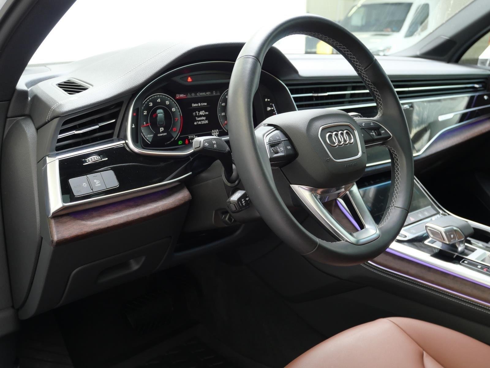 Used 2025 Glacier White Metallic Audi Premium Plus image 23