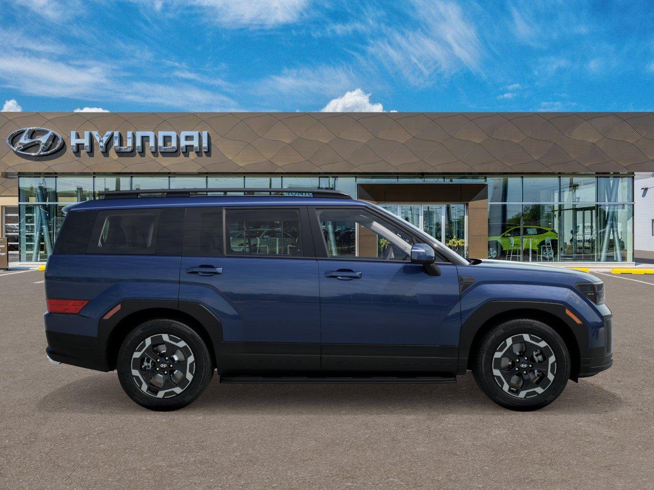 New 2026 Blue Hyundai SEL AWD image 7