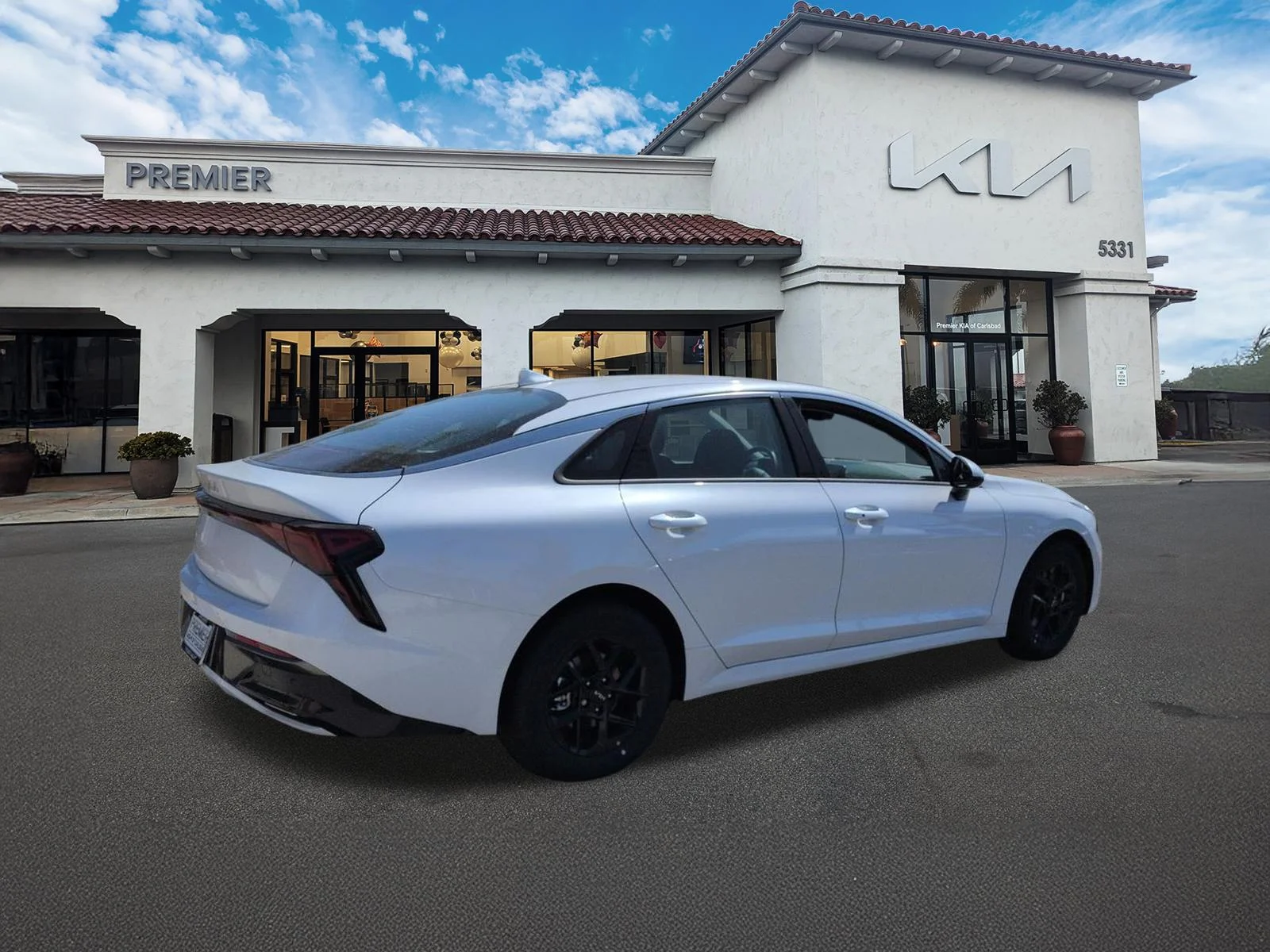 New 2026 Snow White Pearl Kia LXS FWD image 8