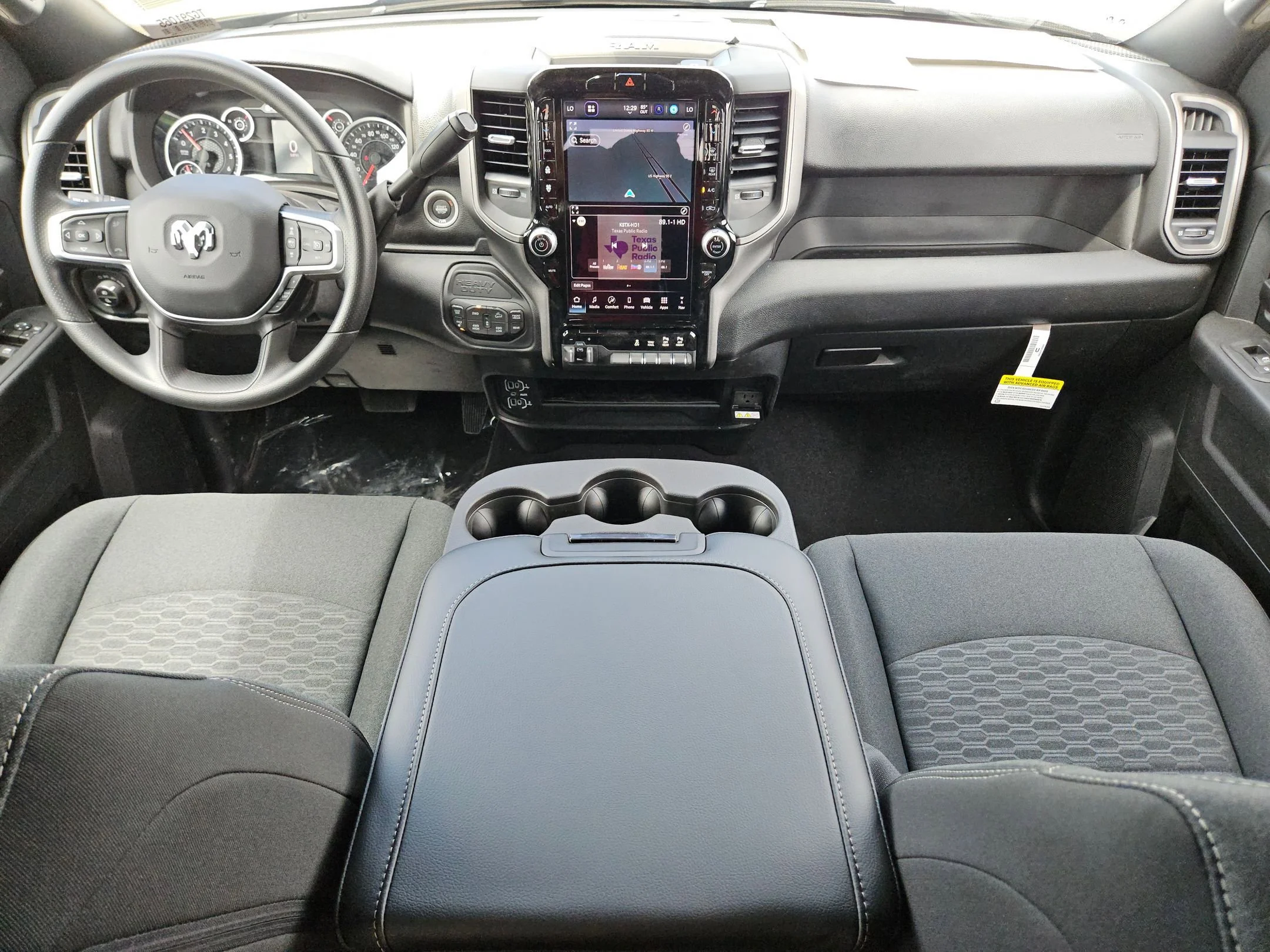 New 2026 Diamond Black Crystal Pearl-Coat Exterior Paint RAM Power Wagon Tradesman image 16