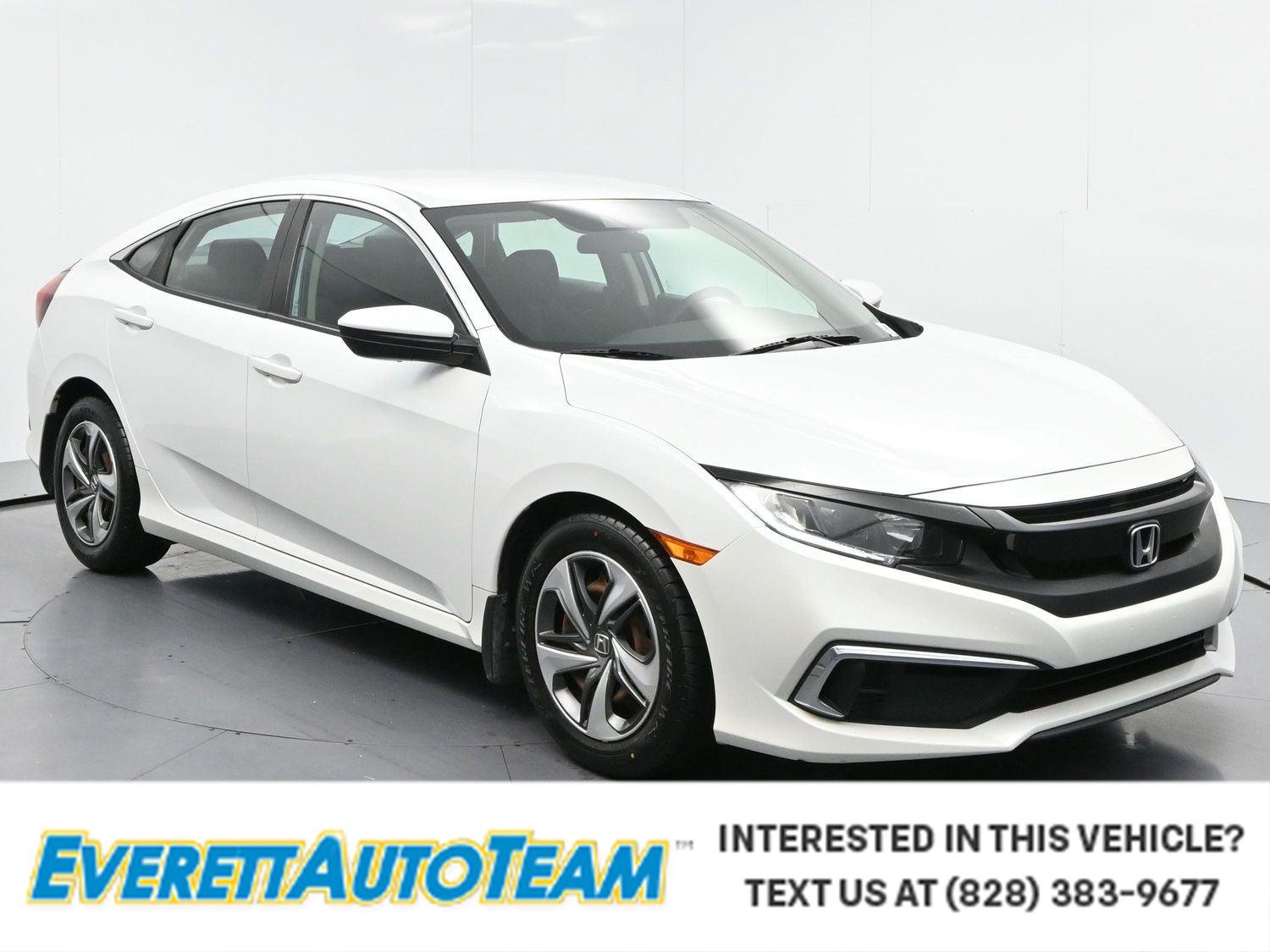 Used 2020 Platinum White Pearl Honda LX image 1