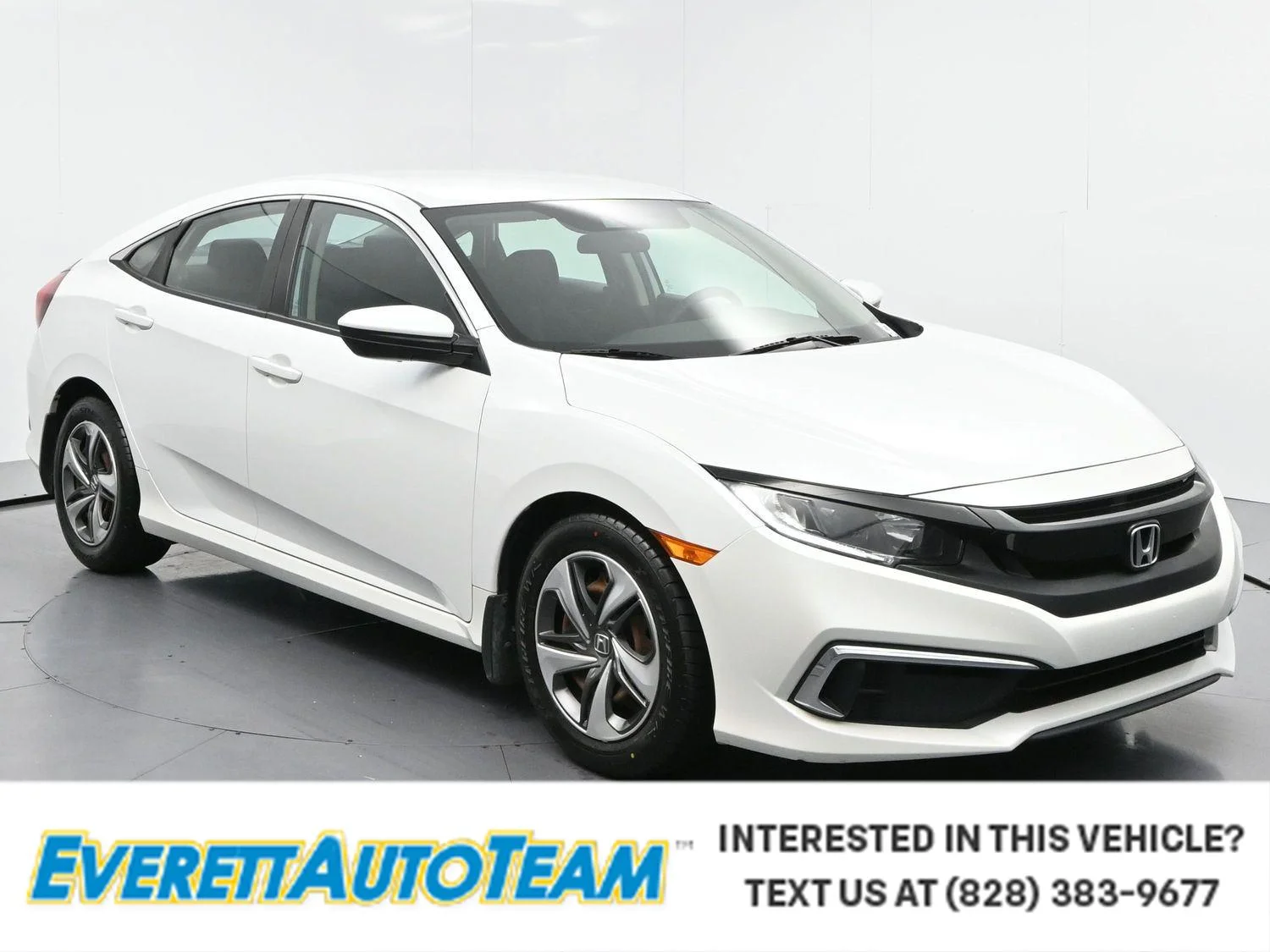 Used 2020 Platinum White Pearl Honda LX image 1