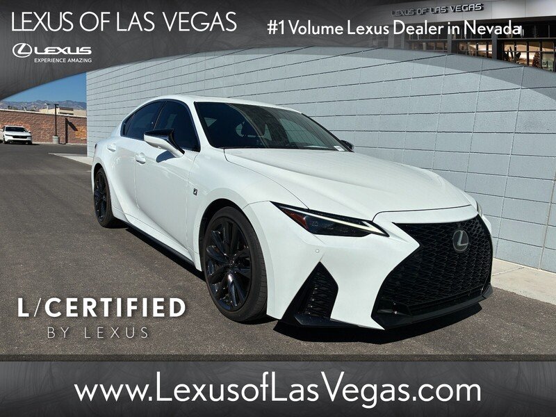 Certified Used 2023 Ultra White Lexus 350 F SPORT image 1