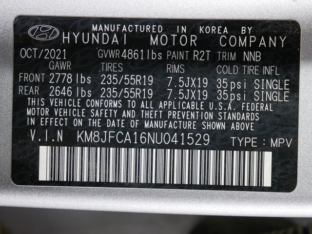 Used 2022 Shimmering Silver Hyundai SEL Convenience image 34
