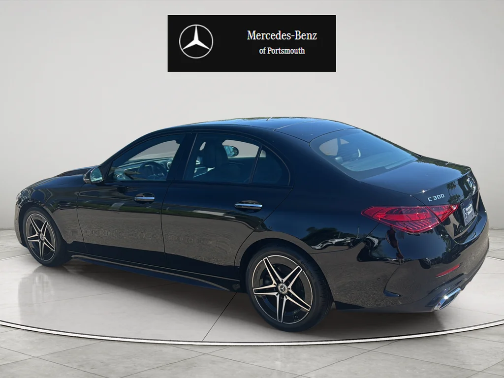 Certified Used 2023 Black Mercedes-Benz C 300 image 3
