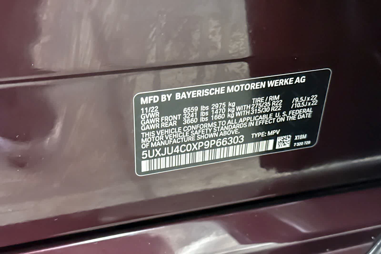 Used 2023 Ametrin Metallic BMW M50i image 31
