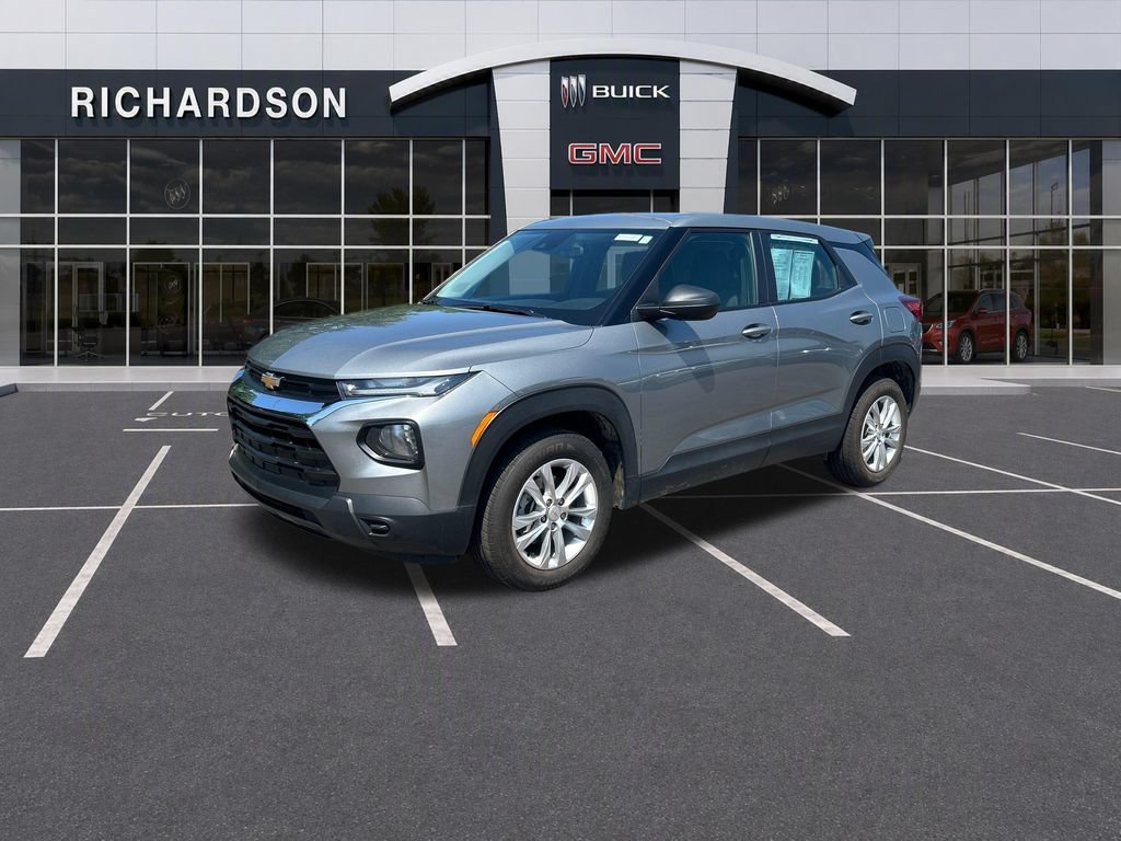 Used 2023 Sterling Gray Metallic Chevrolet LS image 1