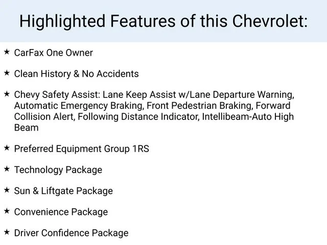 Used 2023 Blue Chevrolet RS image 2