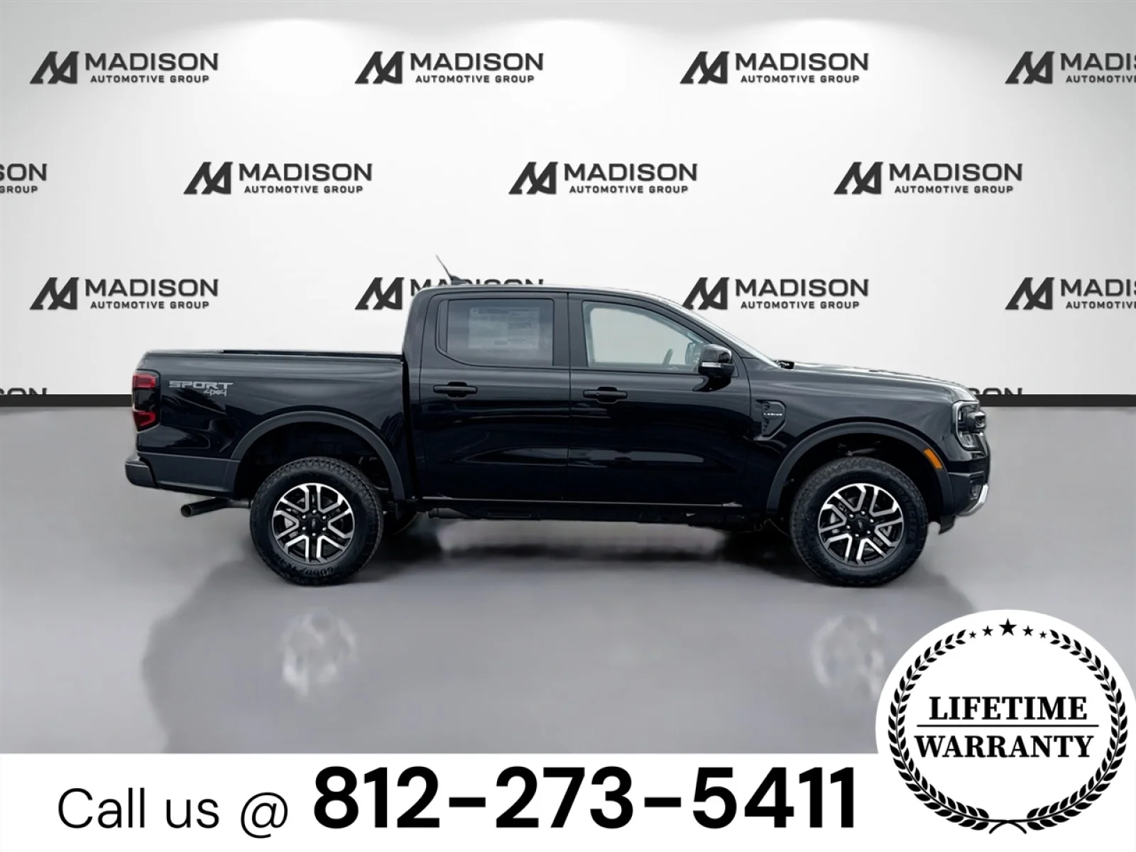 New 2025 Shadow Black Ford LARIAT® image 4