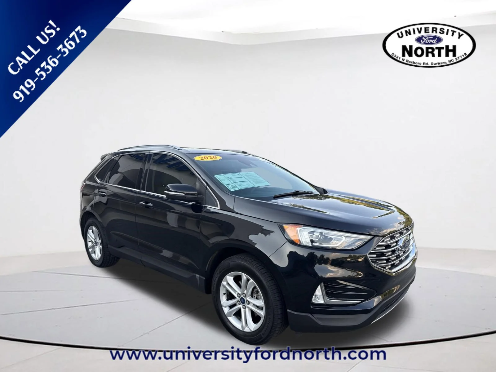 Used 2020 Agate Black Ford SEL image 1