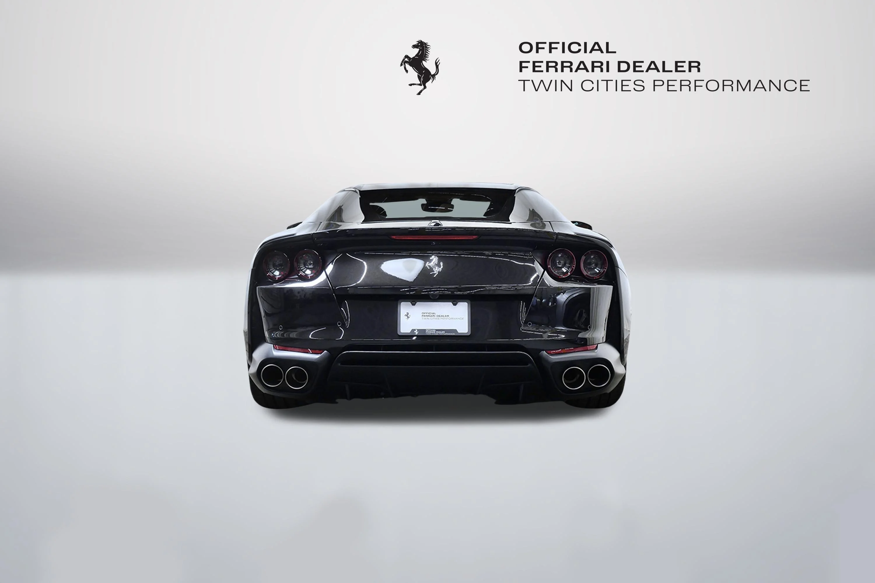 Certified Used 2022 Nero Daytona Metallic Ferrari Base image 4