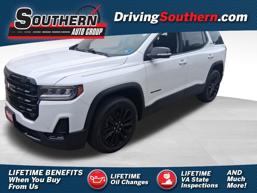 Used 2022 White GMC SLE image 1