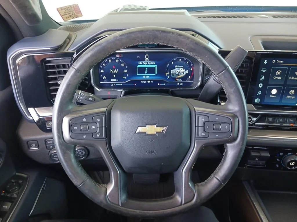 Used 2024 Lakeshore Blue Metallic Chevrolet High Country image 17