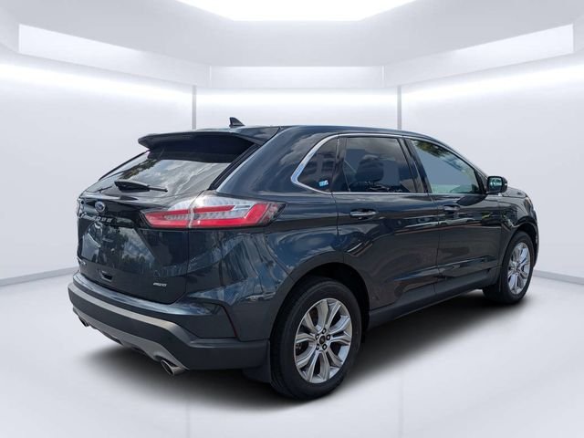 Used 2024 Blue Ford Titanium image 3