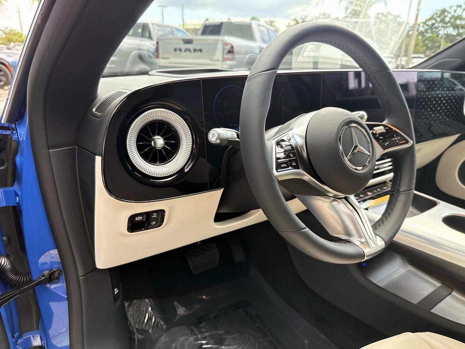 New 2027 Sky Blue Metallic Mercedes-Benz 350 Electric 4MATIC® image 19