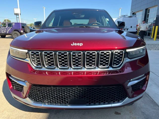 Certified Used 2025 Red Jeep Summit Reserve image 8
