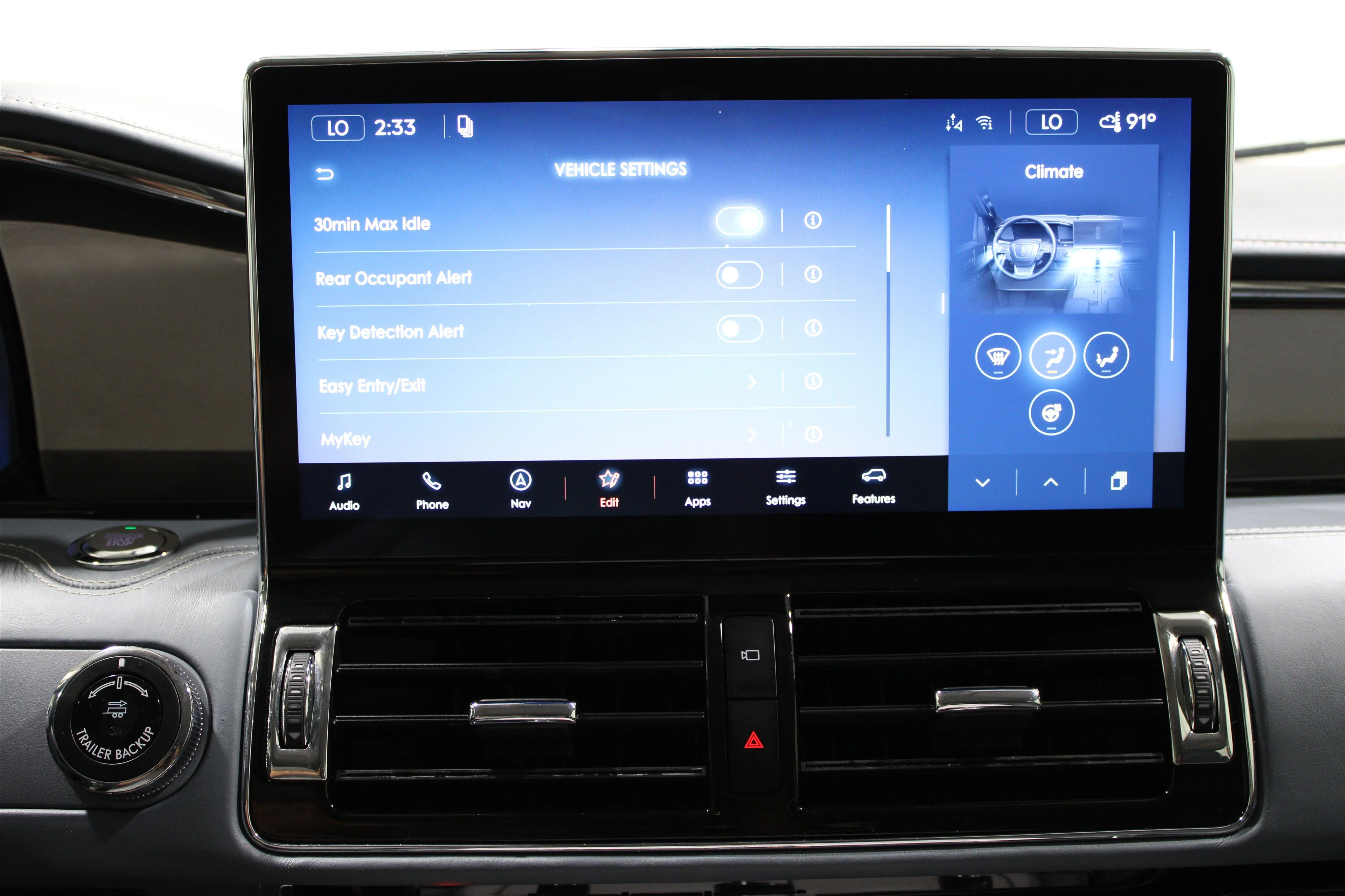 Used 2023 Infinite Black Metallic Clearcoat Lincoln Black Label image 18