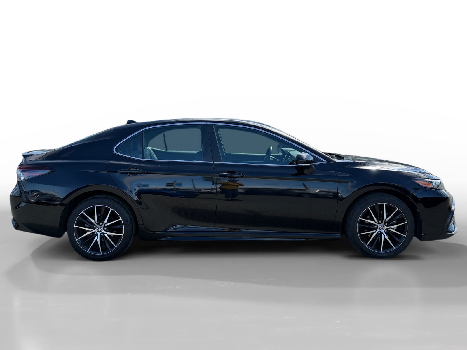 Used 2024 Midnight Black Metallic Toyota SE image 6