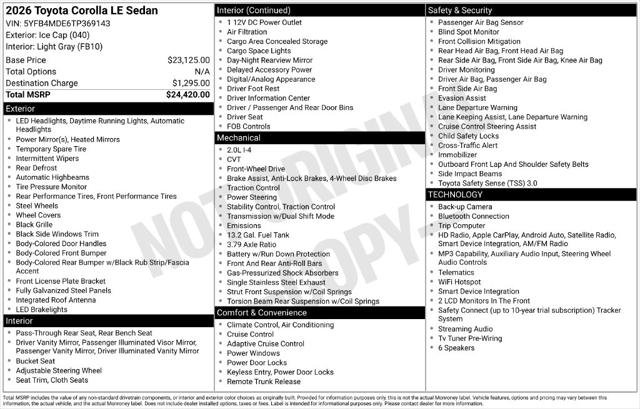 Certified Used 2026 ICE CAP Toyota  image 2