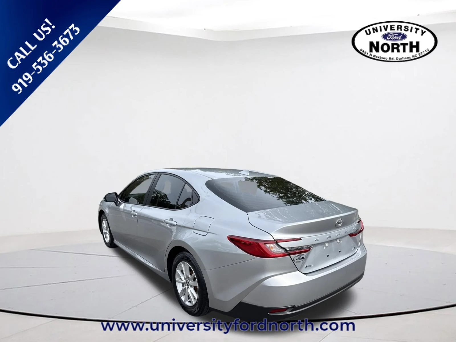Used 2025 Celestial Silver Metallic Toyota LE image 5