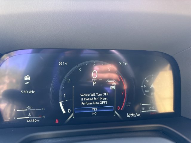 Certified Used 2024 EARTH (4Z1) / BLACK (202) Lexus 550 Overtrail+ image 15