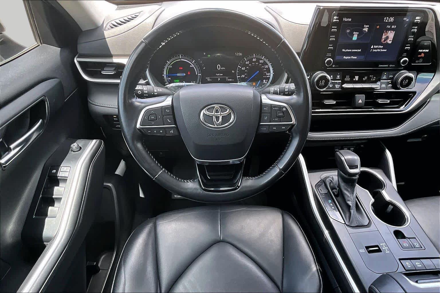 Used 2021 Celestial Silver Metallic Toyota Hybrid XLE image 6