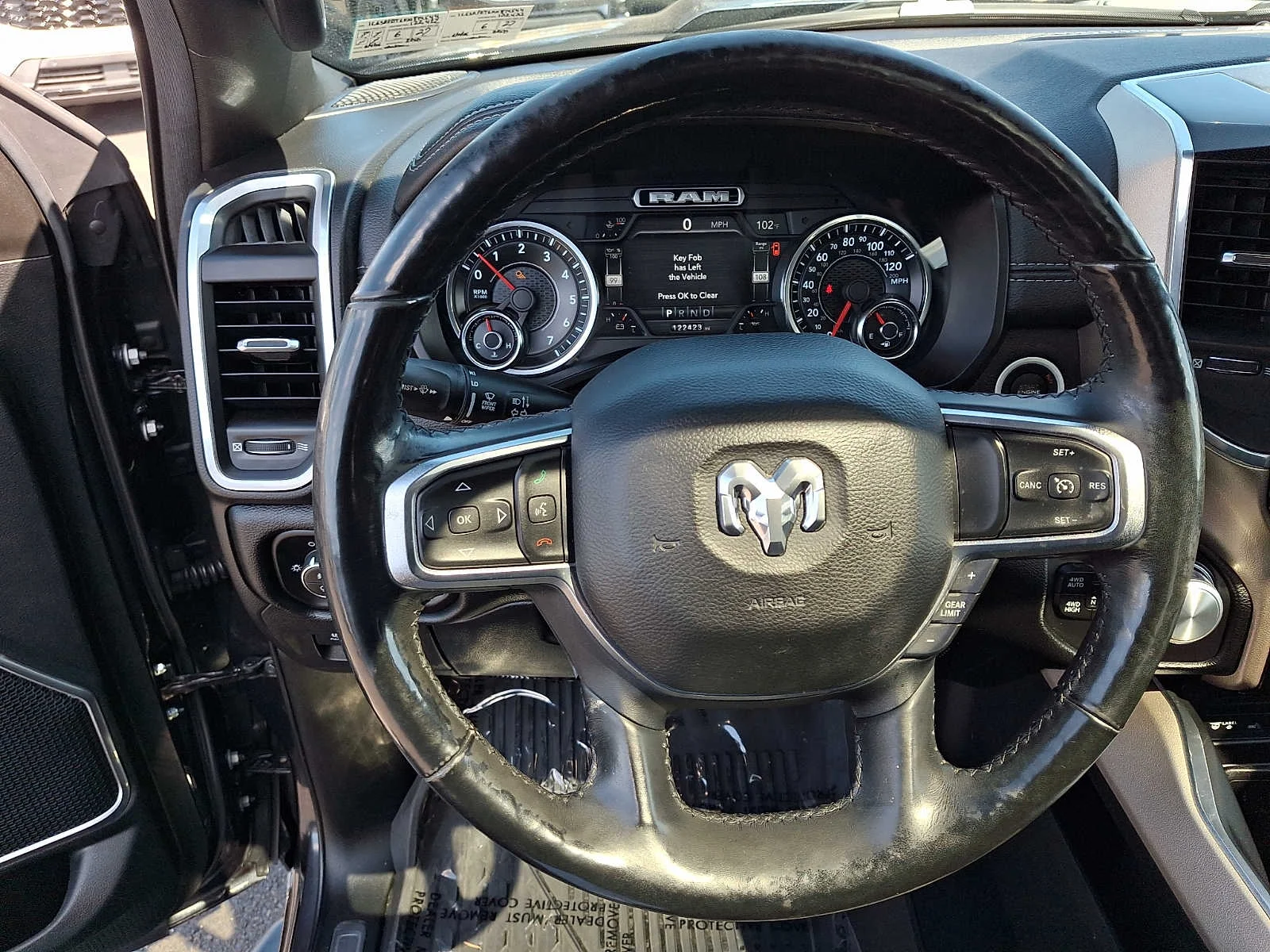 Used 2019 Maximum Steel Metallic Clearcoat Ram Laramie image 18