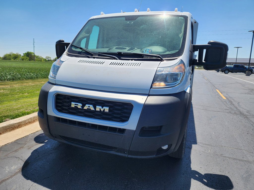 Used 2021 Bright White Clearcoat Ram Low Roof image 2