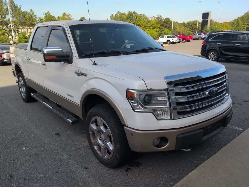 Used 2013 White Platinum Metallic Tri-Coat Ford King Ranch image 6