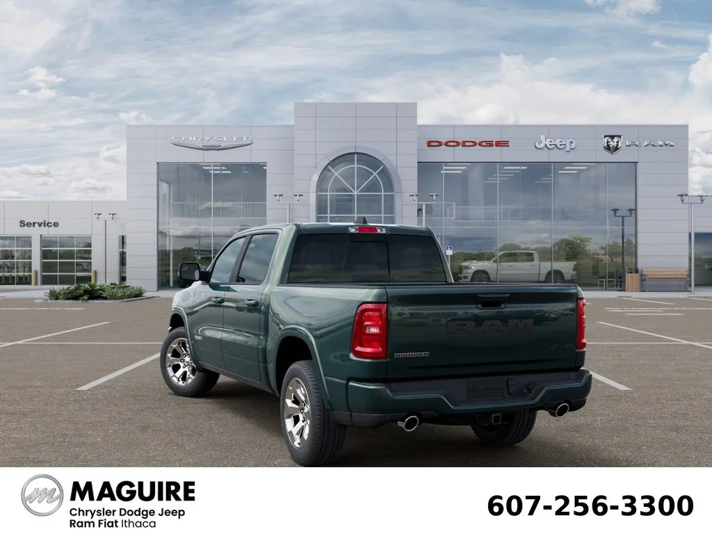 New 2026 Serrano-Green Metallic Exterior Paint RAM Big Horn/Lone Star image 3