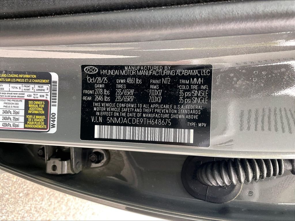 Used 2026 Hampton Gray Hyundai SE image 31