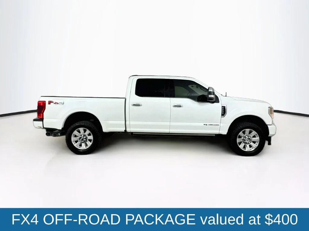 Used 2021 White Metallic Ford Platinum image 9