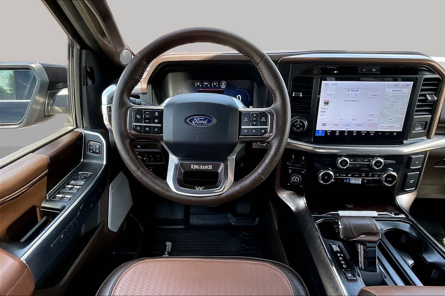 Used 2025 Agate Black/Marsh Gray Ford King Ranch image 6