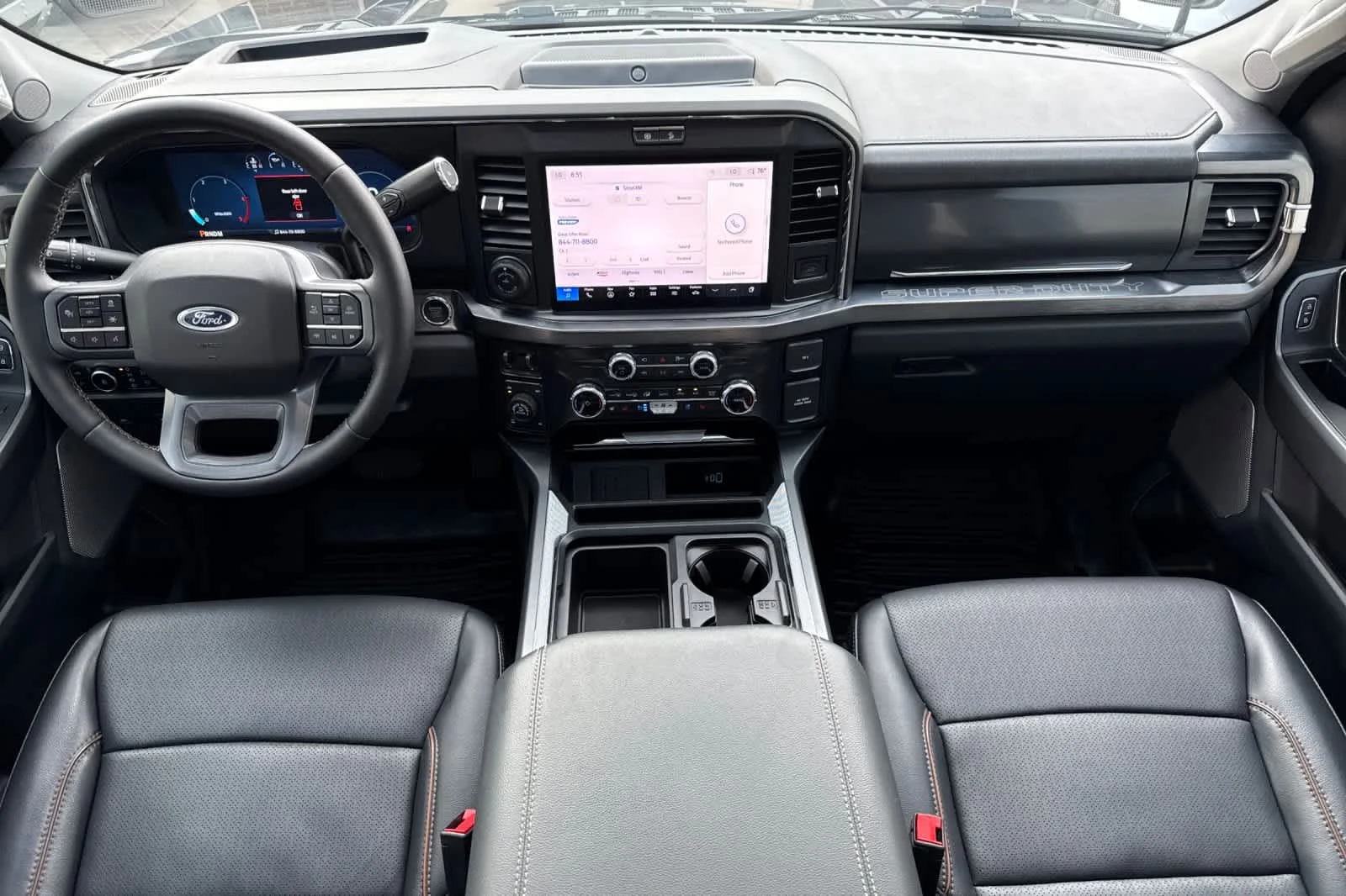 Certified Used 2025 Antimatter Blue Metallic Ford LARIAT image 3
