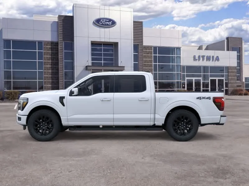 New 2026 Star White Metallic Tri-Coat Ford Lariat® image 3