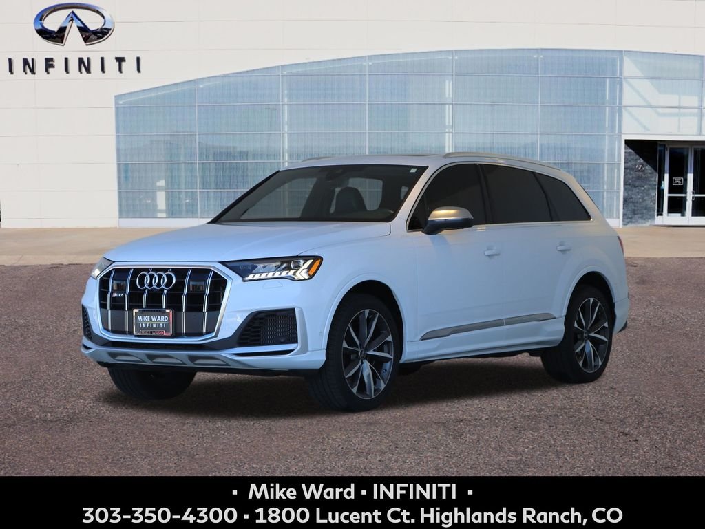 Used 2023 White Audi Premium Plus image 1