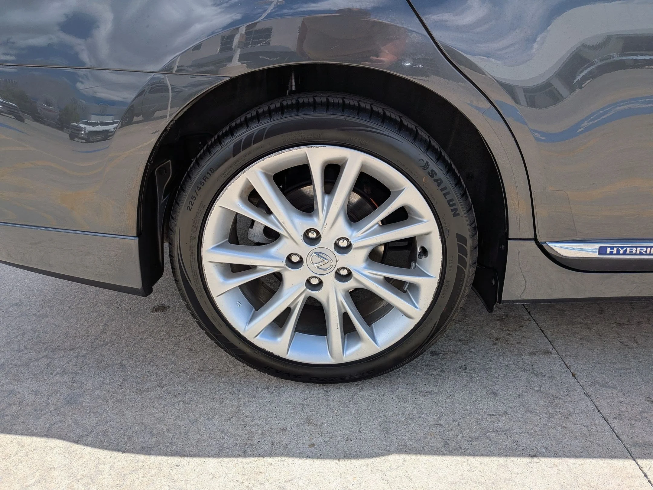 Used 2010 Smoky Granite Mica Lexus 250h image 12