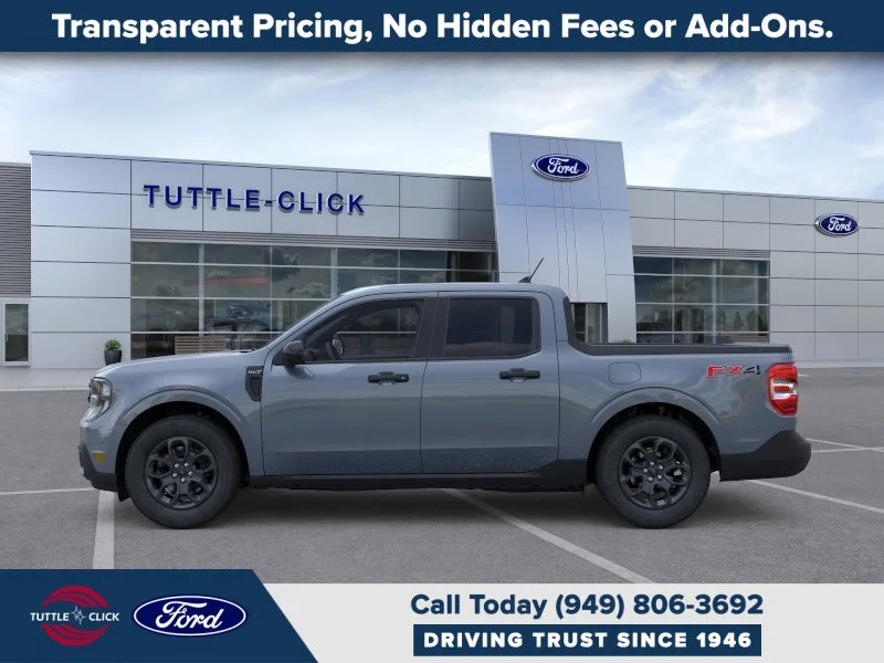 New 2025 Azure Gray Metallic Tri-Coat Ford XLT image 3
