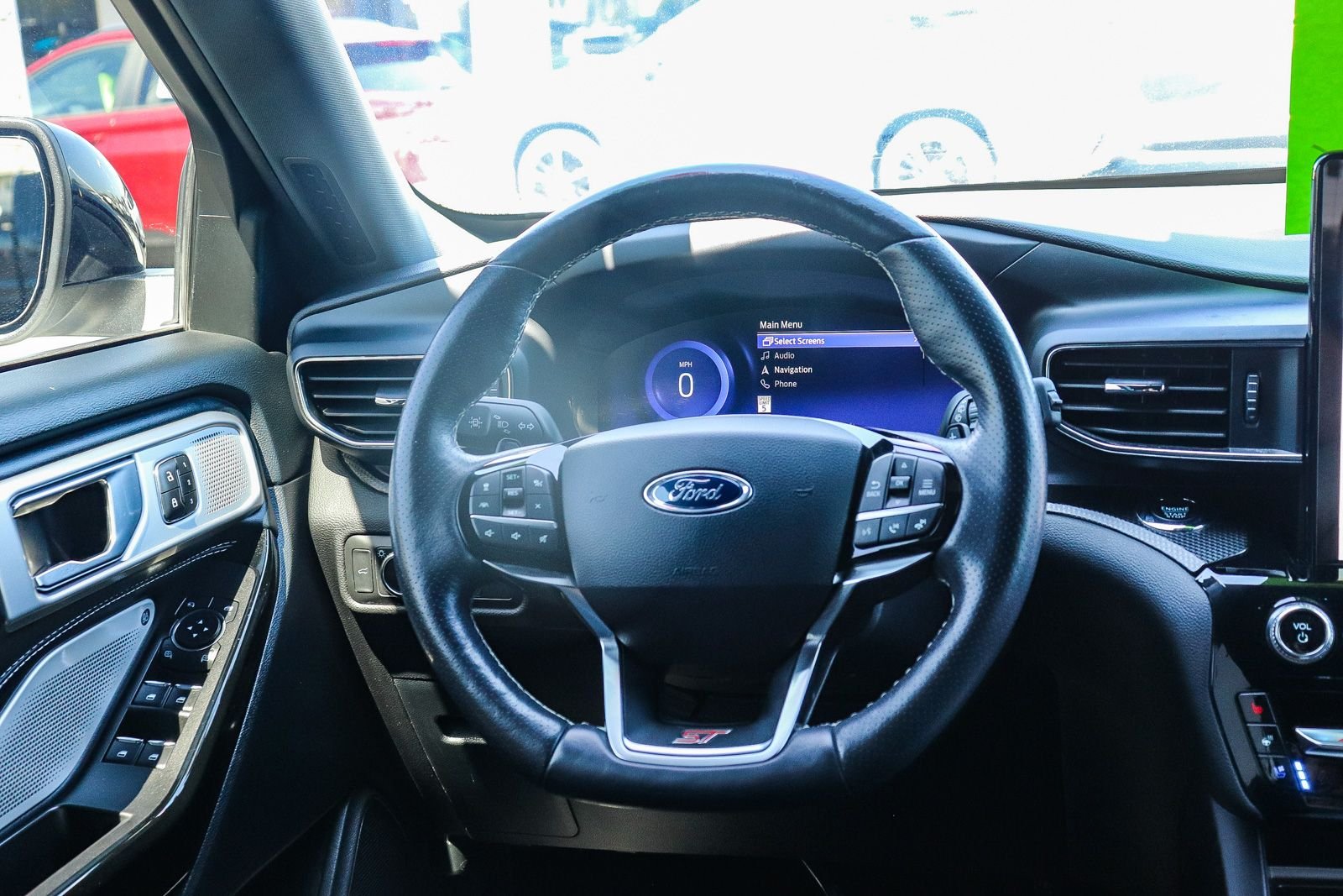 Certified Used 2022 White Metallic Ford ST image 15